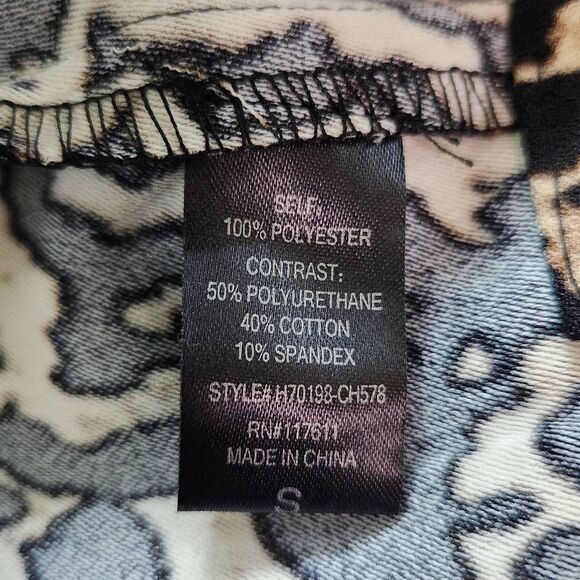 Telluride Clothing Company Leopard Print Blouse NWT Size Small Leopard Top - Picture 8 of 11